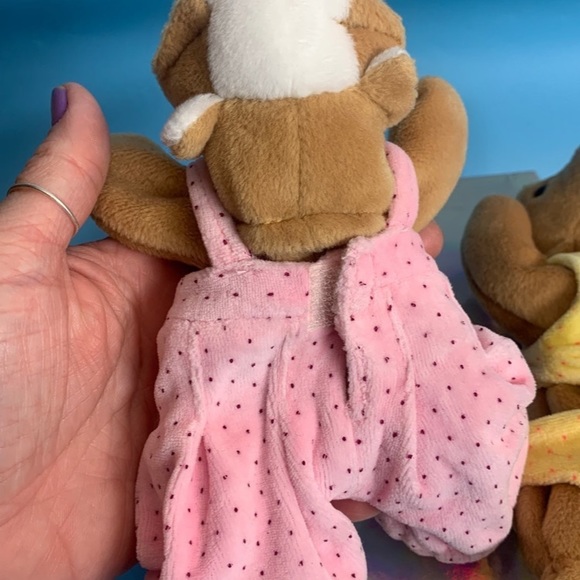 2 Ty Beanie Babies with clothes - Picture 8 of 10
